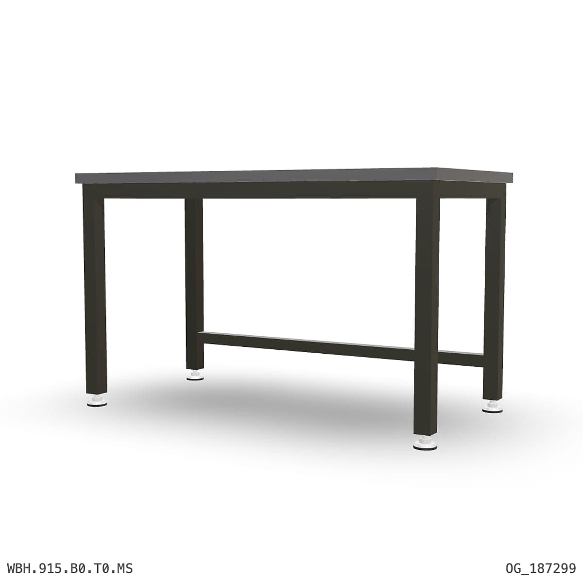 Heavy Duty Workbench 1500mm — 2mm Mild Steel by Boscotek