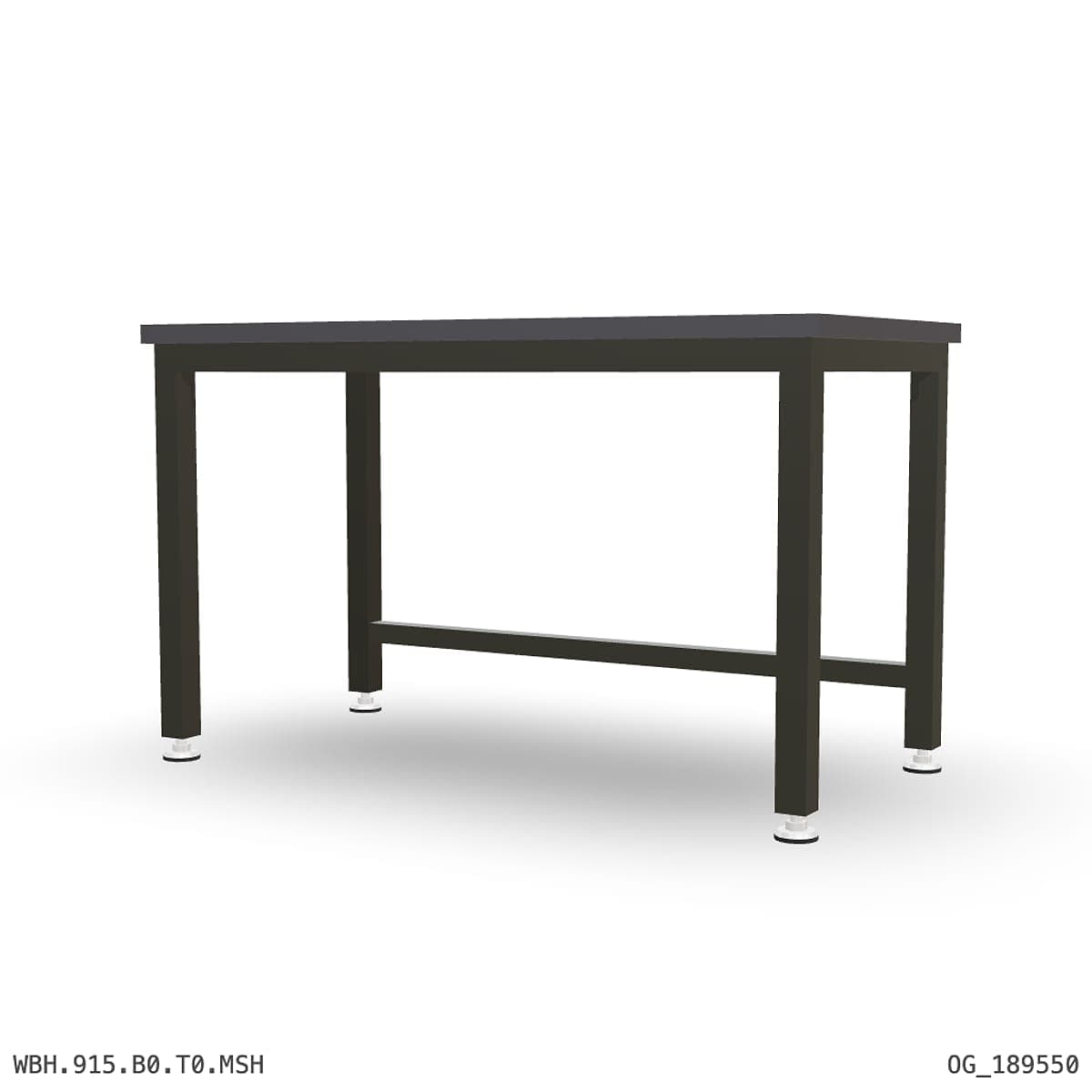 Heavy Duty Workbench 1500mm — 3mm Mild Steel (Heavy) by Boscotek