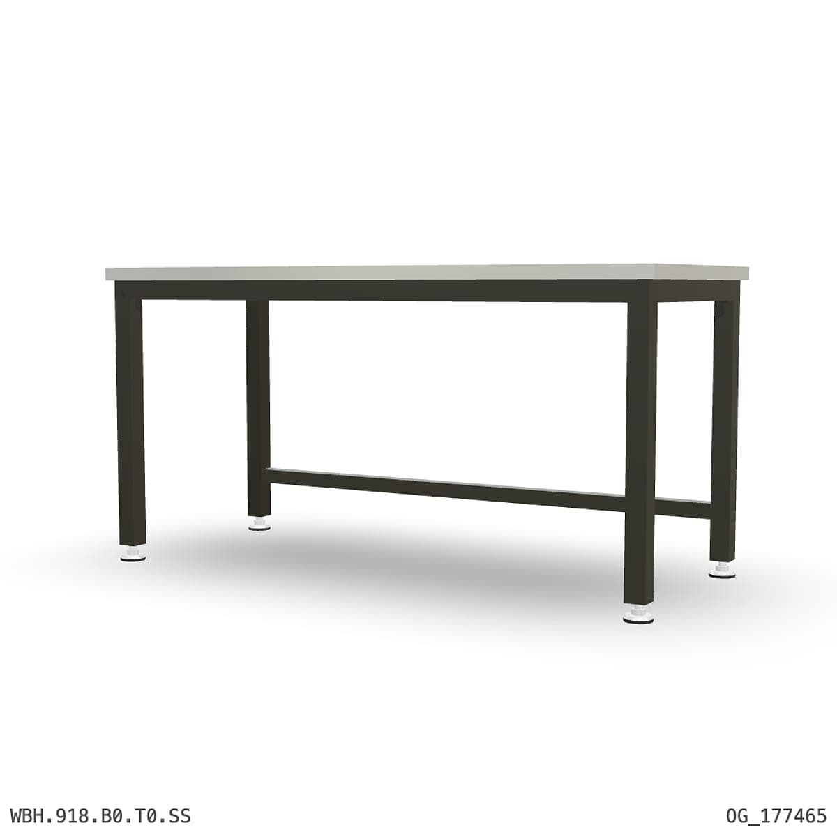 Heavy Duty Workbench 1800mm — Stainless Steel (1.2mm 304) by Boscotek
