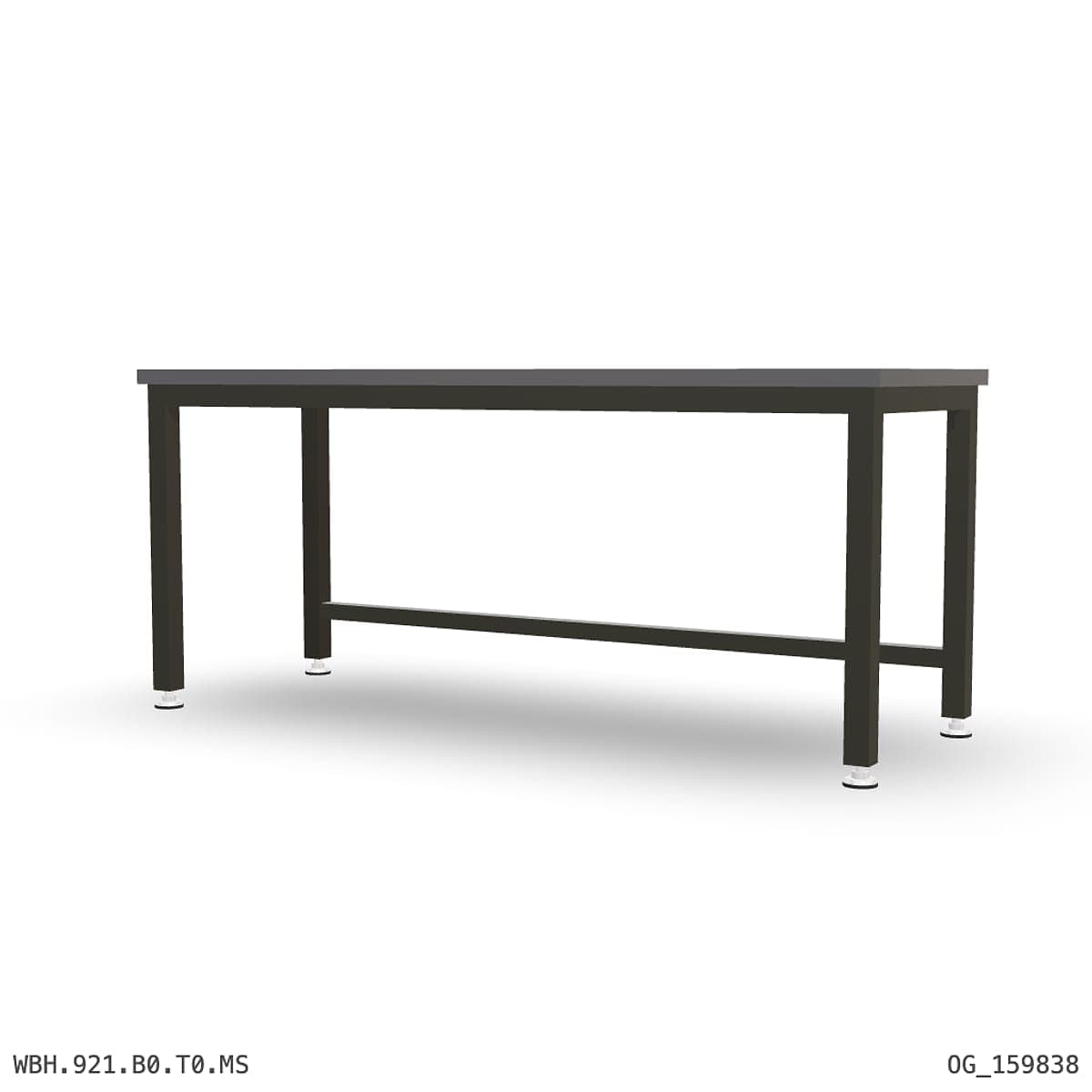 Heavy Duty Workbench 2100mm — 2mm Mild Steel by Boscotek