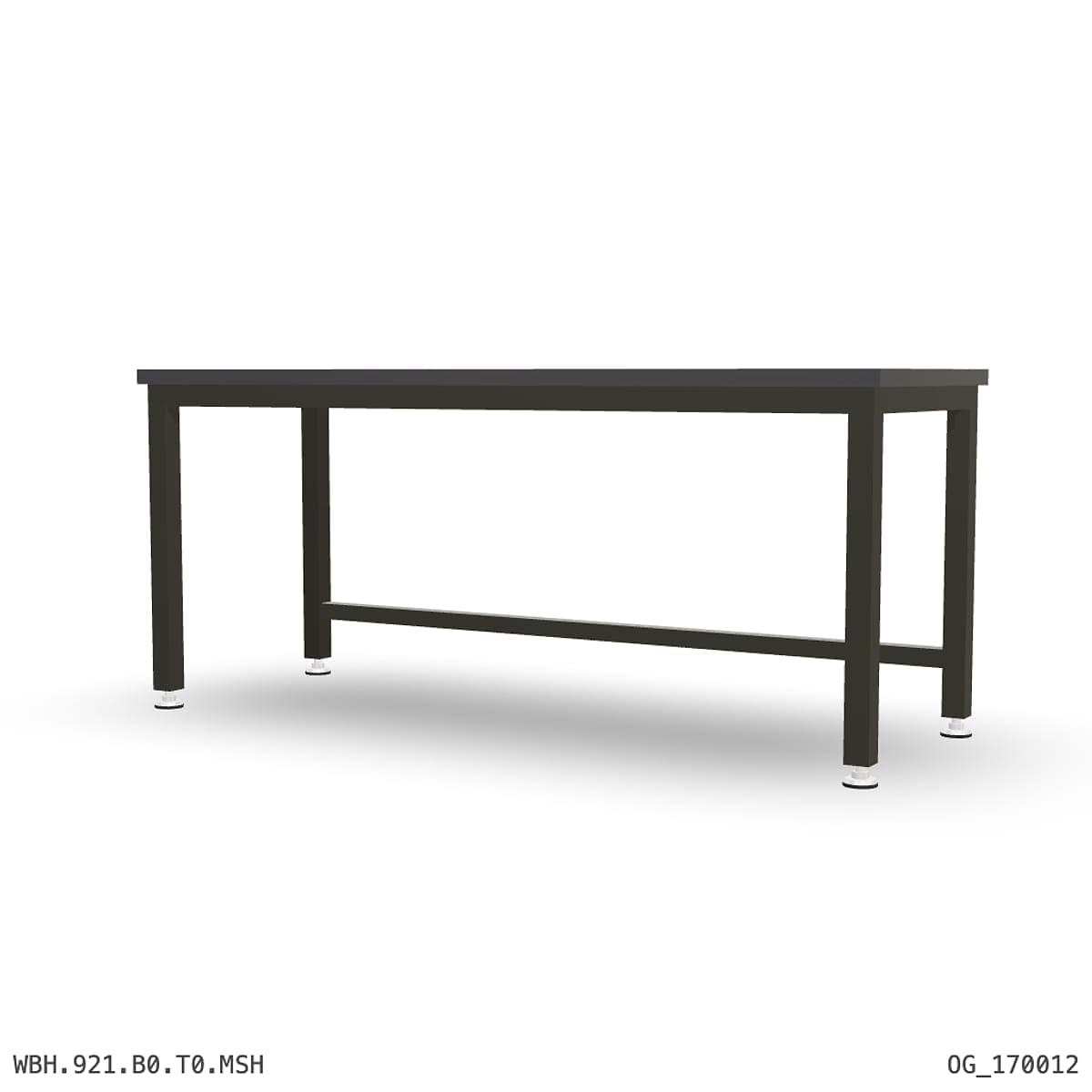 Heavy Duty Workbench 2100mm — 3mm Mild Steel (Heavy) by Boscotek